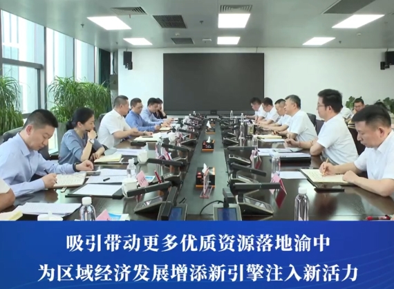 渝中区委副书记、区长谢东走访调研辖区商贸企业#重庆渝中#渝中新闻