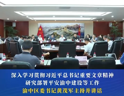 渝中区委常委会举行会议#重庆渝中#渝中新闻