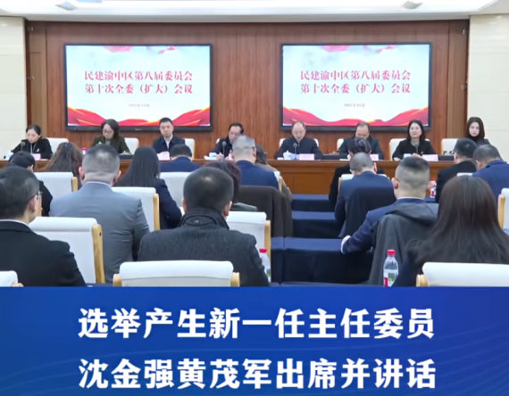 民建渝中区第八届委员会第十次全委（扩大）会议召开#重庆渝中#渝中新闻