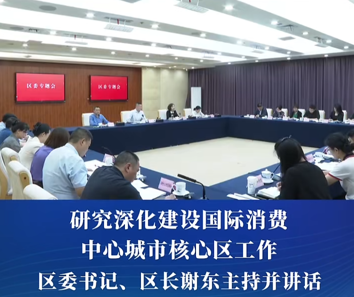 渝中区委召开专题会议