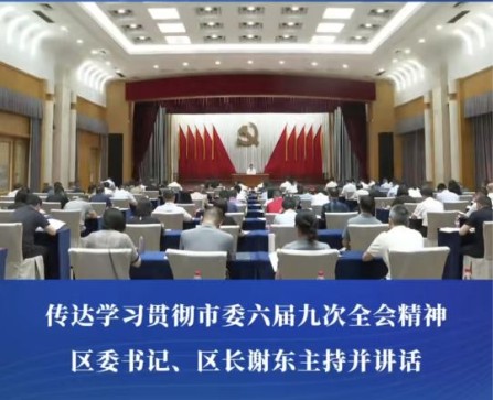 渝中区委常委会举行扩大会议